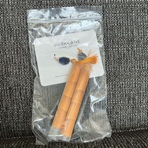 Park Lane Orange Tassel Earrings